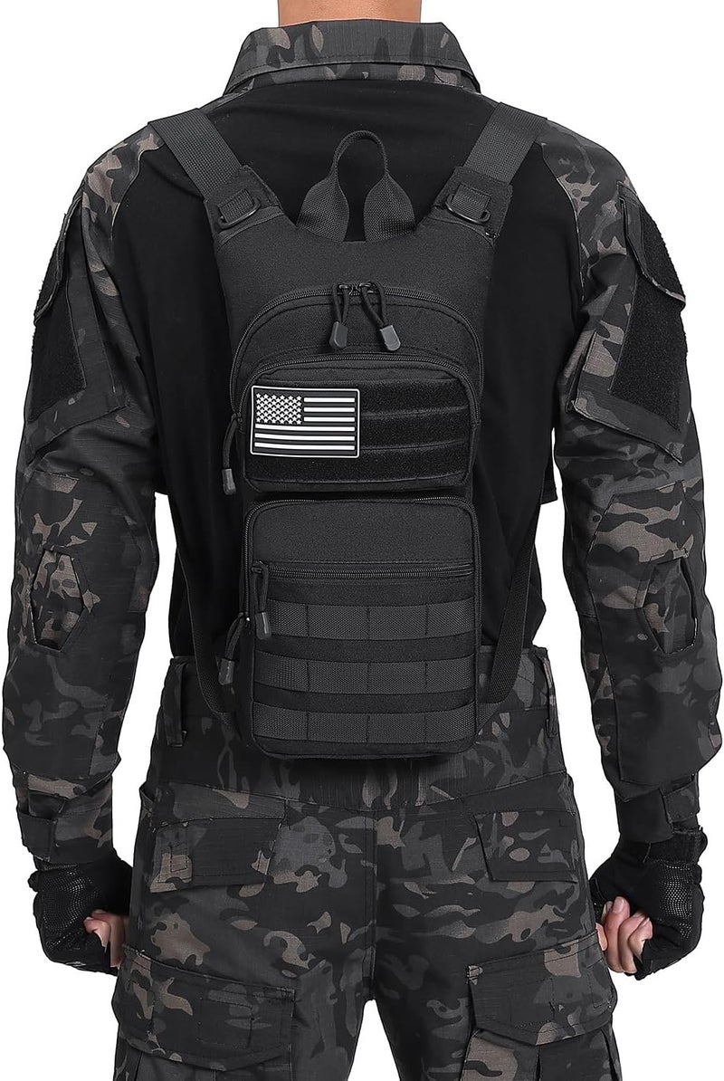 ATBP Insulated Water Hydration Pack Bag with 3L TPU Bladder Tactical Molle Hydration Backpack for Hiking Cycling Running - Image 5